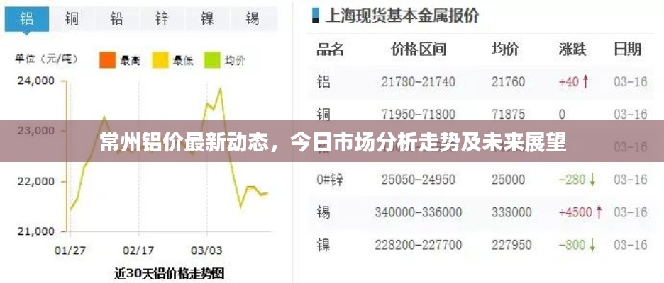 常州铝价最新动态，今日市场分析走势及未来展望